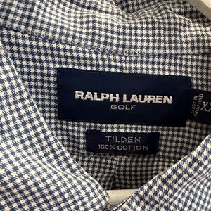 Ralph Lauren Golf Tilden Plaid Men's Shirt
